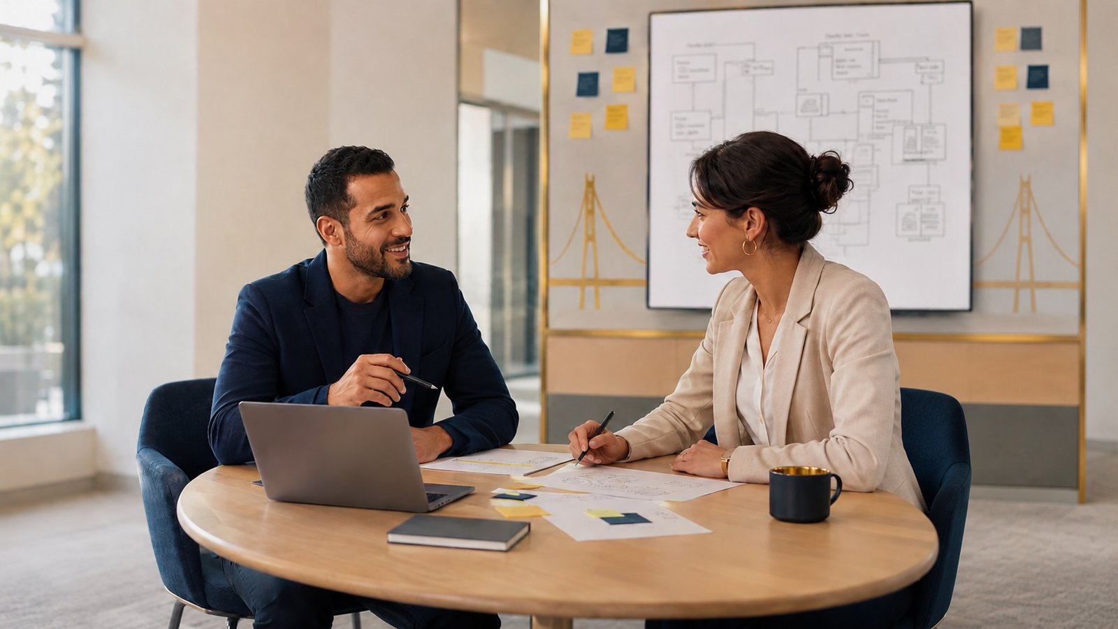 Équipe d'ingénieurs au travail