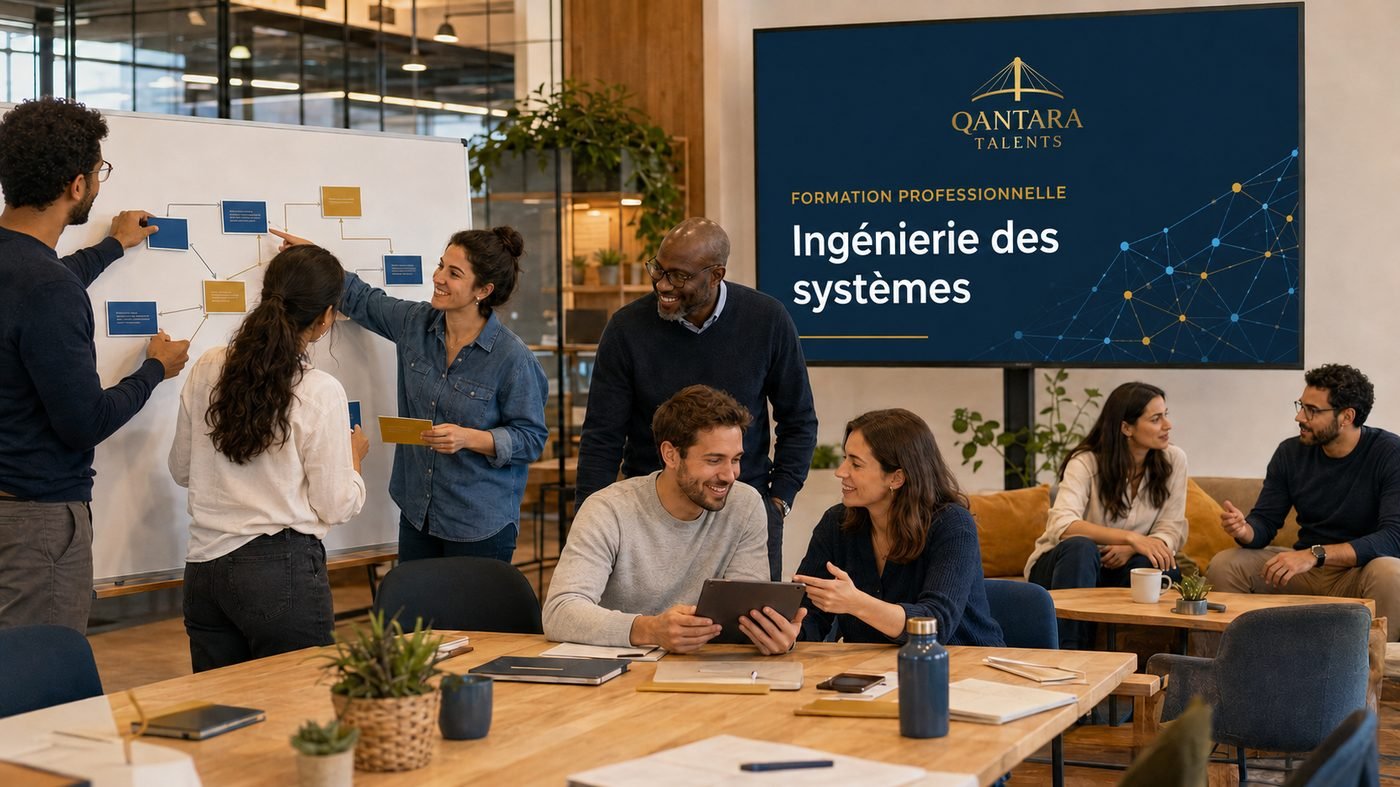 Session de formation Qantara Talents en ingénierie des systèmes